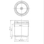 JAR 0.165L RING TO66