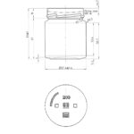 JAR 0.215L STAR DTO63