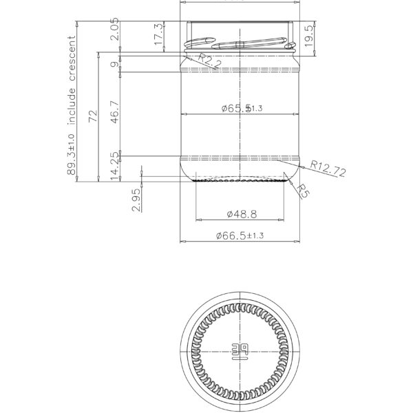 JAR 0.224L STD DTO63