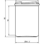 JAR 0.228L RING TO63
