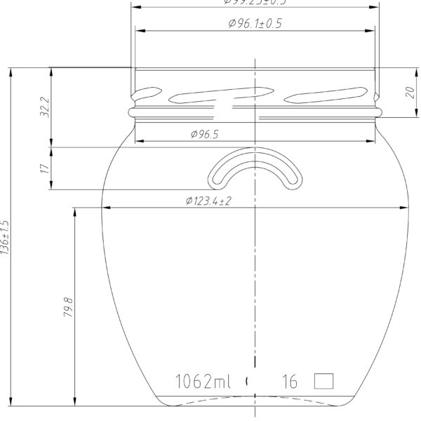 JAR 1.062L ORCIO TO100