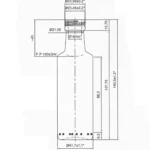 BOTTLE 0.100L DORICA GEM FLINT _ GREEN PP24