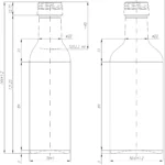 BOTTLE 0.100L MARASCA GEM FLINT _ GREEN PP24