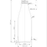 BOTTLE 0.250L CORAL 2 FLINT MCA28