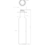 BOTTLE 0.250L DORICA GEM FLINT _ GREEN PP31.5