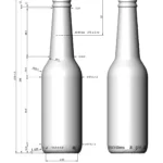 BOTTLE 0.275L LONGNECK FLINT CROWN