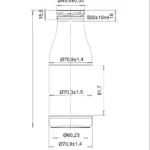 BOTTLE 0.500L FRAICHEUR TO48