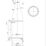BOTTLE 0.500L VICHY LIGHT AMBER _ GREEN CROWN