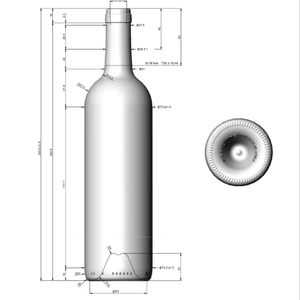 BOTTLE 0.750L NEO TRADITION